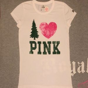 Victoria’s Secret PINK Vintage Style Tee Shirt MED
